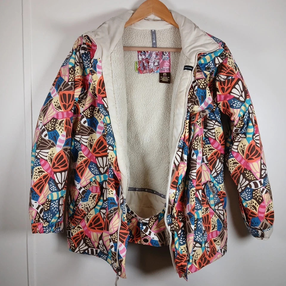 Burton Snowboard Ski Jacket Girl’s Size XL Diva Dryride Sugar & Spice Winter - Image 4 of 4