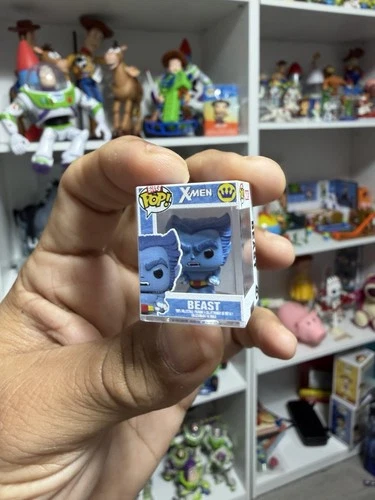 Funko Bitty Pop! Beast CHASE Mini Vinyl Figure Blue X-Men Marvel Comics