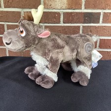 Disney Frozen Sven Reindeer Plush Disney Store Genuine Original Authenticity EUC