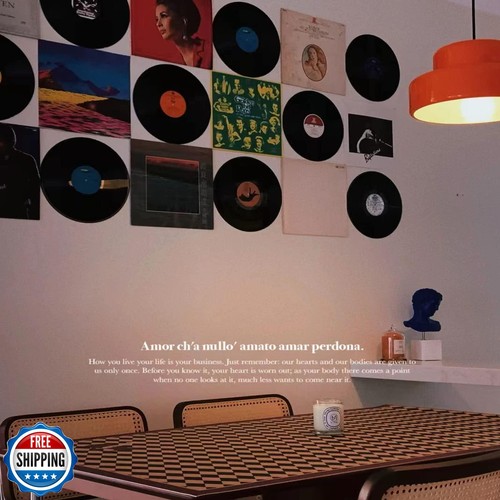 FACHPINT 15 Stück Vinyl Schallplatten Dekor 12 Zoll Leere Vinyl Schallplatten für Wand Aesth - Bild 3 von 5