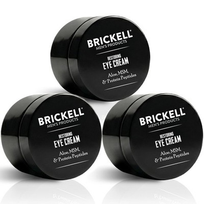 Brickell Men's Restoring Natural/Organic Anti-Aging Eye Cream 1.5 OZ New Sealed