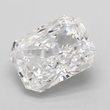 2.06ct Radiant Lab Grown Loose Diamond GIA Cert D/VVS2 + Free Ring (5433354722) 2175.11 per carat