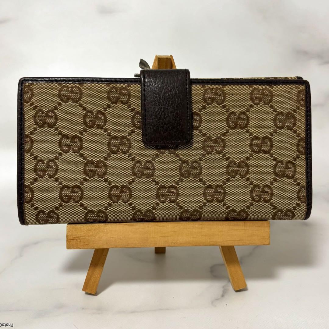 Gucci Long Wallet GG Canvas Beige Authentic G0106865 thumbnail 14