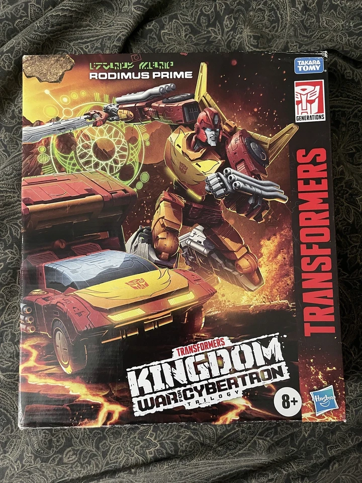 NEW Hasbro Transformers War for Cybertron KingdomCommander WFC-K29 Rodimus Prime - Imagem 2 de 4