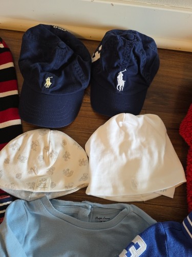 Polo Ralph Lauren Lot 16 - Size 3M-2T Boys Shorts Shirts Button Up Hats Jackets - Picture 7 of 20