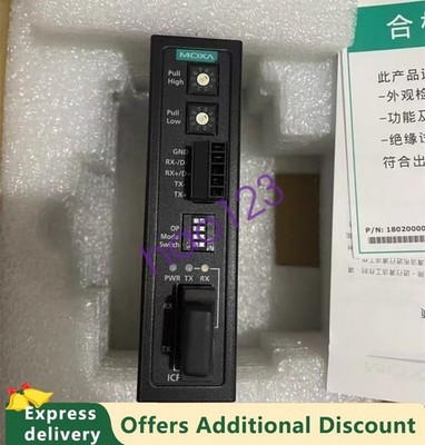 1PCS MOXA ICF-1150I-S-SC V1.2.0 Single mode Industrial Fiber Optic Converter *mz