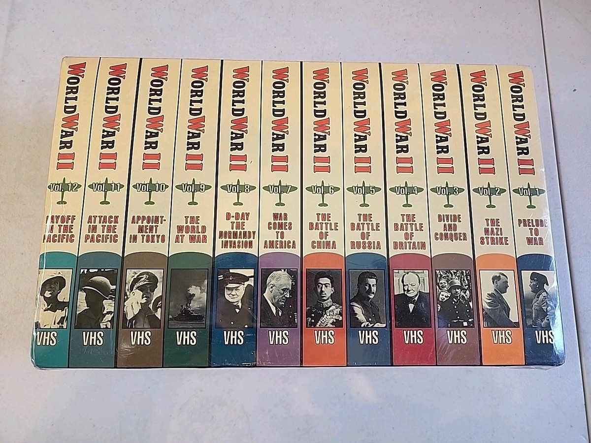 その他 World War II [VHS] World War II - 12 Pack Set (VHS/EP) for sale online | eBay