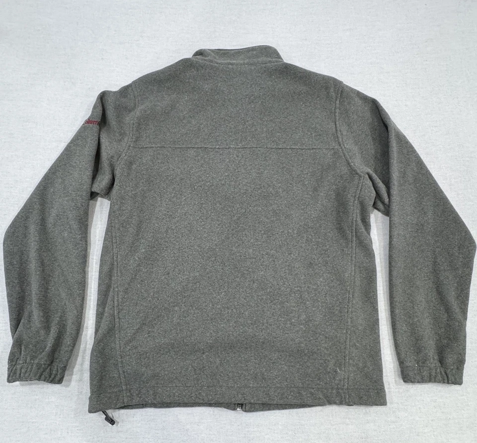 Columbia Washington State Cougars Fleece Sweater Full Zip Jacket Men’s Large - Image 3 of 4