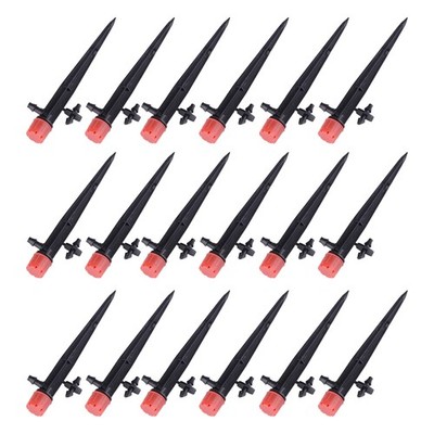 50x Drip Emitter Sprayer 360 Degree Adjustable Water Flow Irrigation Dripper