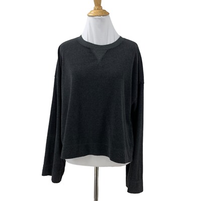 Nike Dri Fit Yoga Vinyasa Long Sleeve Shirt Womens M Medium Faded