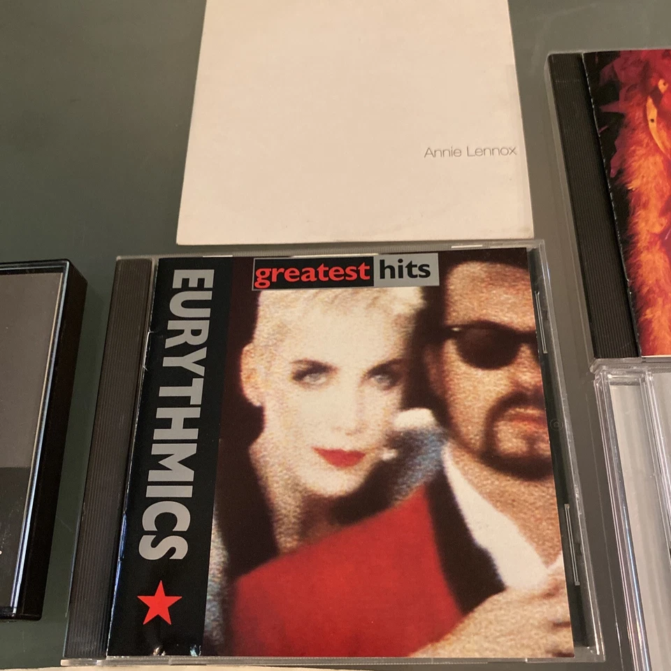Eurythmics & Annie Lennox CD DVD Cassette & Vinyl Lot Sweet Dreams Bare Promo - Image 3 of 4
