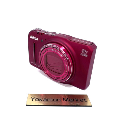 Nikon Coolpix S9700 Point & Shoot Digital Camera Red W