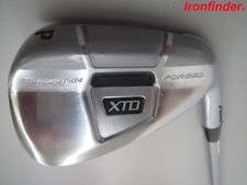 Adams Xtd Forged Tungsten Pitching Wedge Steel Shaft Stiff Flex Mens Right Hand