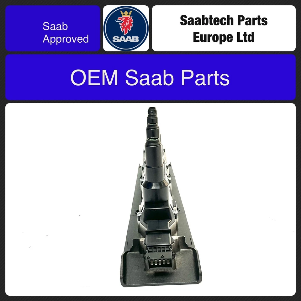 OEM SAAB 9-3 9-5 BLACK DIRECT IGNITION RAIL COIL, WAS 55559955 NOW  32022255 - Image 2 of 4
