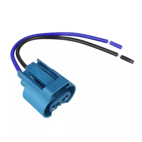 2Pcs 9005 HB3 High Beam Connector Bulb Headlight Female Plug Wires for Nissan - Picture 4 of 6