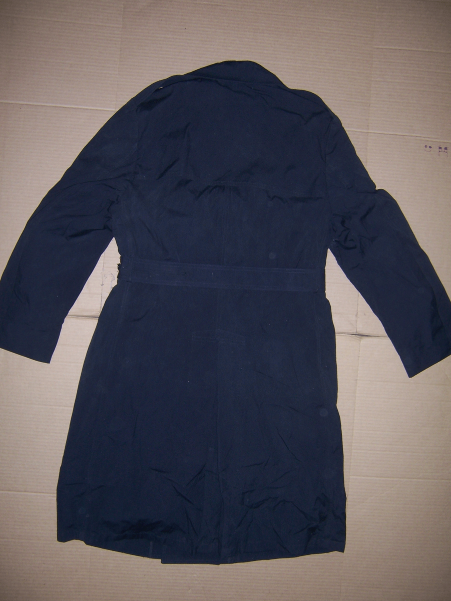 Black US ARMY All-Weather Trench Coat W/Liner Men's Sz 42XS Jacket