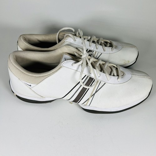 Nike Delight Womens Size 10 US White Soft Spike Golf Shoes 418355-122 lace-up - Picture 4 of 8