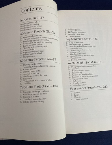 Painting & Drawing A Complete Course Tom Robb hardcover DJ ISBN 1-85501-693-1 - Picture 3 of 16