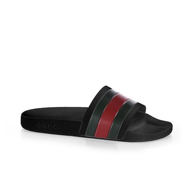 Gucci Men's Rubber Slide Sandal Size 10 