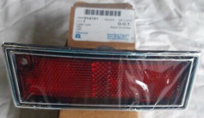GM Original OEM Chevrolet Caprice - Impala 1980 to 1990 Rear Sidemarker 914191