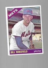 1966  Bill Wakefield, Topps 