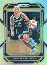 2023 Panini Prizm WNBA COURTNEY WILLIAMS #19 SILVER PRIZM SKY