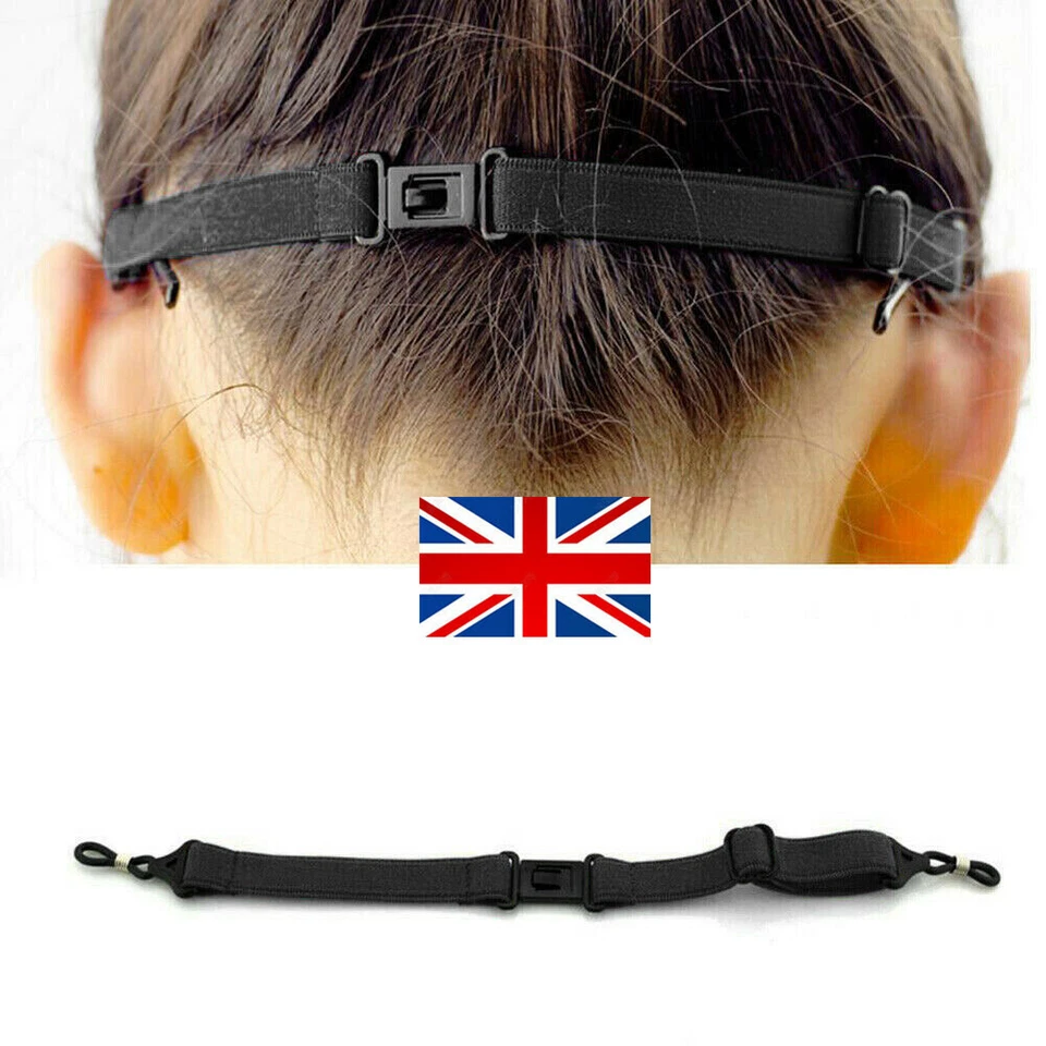 YANQUEENS Elastic Eyeglasses Strap Sunglasses Rope Band For Sports Reading Durable UK