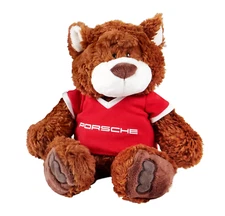 Porsche Extra Plush & Cuddly teddy bear wearing a soft shirt LIMITED EDITION