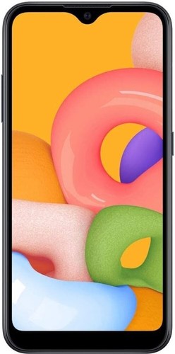 SAMSUNG GALAXY A01 5.7" Display 16GB SM-A015V Black (Verizon) - Good Condition - Afbeelding 2 van 5