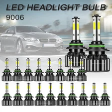 20x 4-Sides 9006 HB4 LED Headlight Bulb Kits Low Beam 6000K 120W 32000LM Light