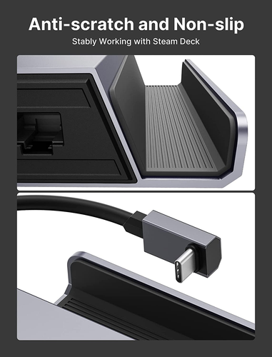 Docking Station for Steam Deck/Rog Ally/Legion Go/Msi Claw, 5-In-1 Steam Deck Do - Picture 7 of 12