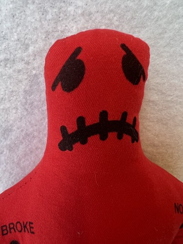 Supreme Voodoo Doll With Pins Red 19FW Complete Kit Genuine Original Authentic N - Picture 12 of 12