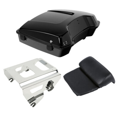 Razor Trunk Solo Mount Rack Fit For Harley Touring Tour Pak Road King 2009-2013