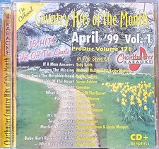 1999 APRIL 60171 VOL 1 COUNTRY CHARTBUSTER KARAOKE CDG