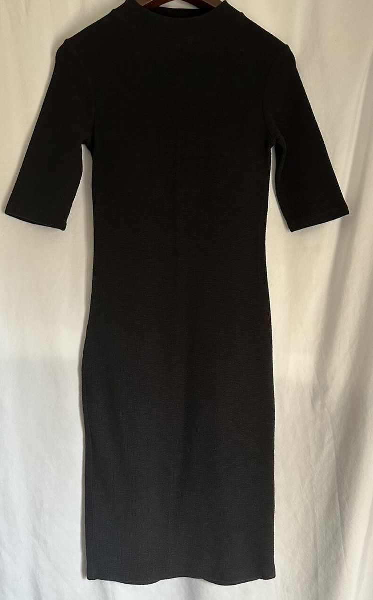 short black off the shoulder dress Black Off Shoulder Dress With Slit