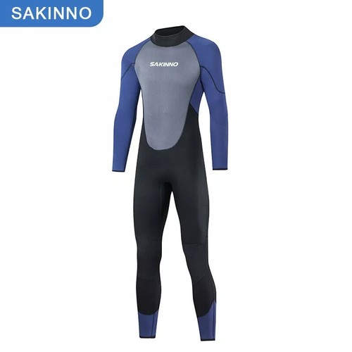 SAKINNO 5mm Men Wetsuit Full Body Neoprene Diving Suit Snorkeling Swim Surfing - Bild 20 von 20