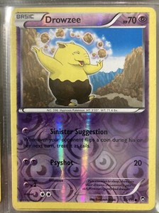 Drowzee 35/111 Reverse Holo Furious Fists   367
