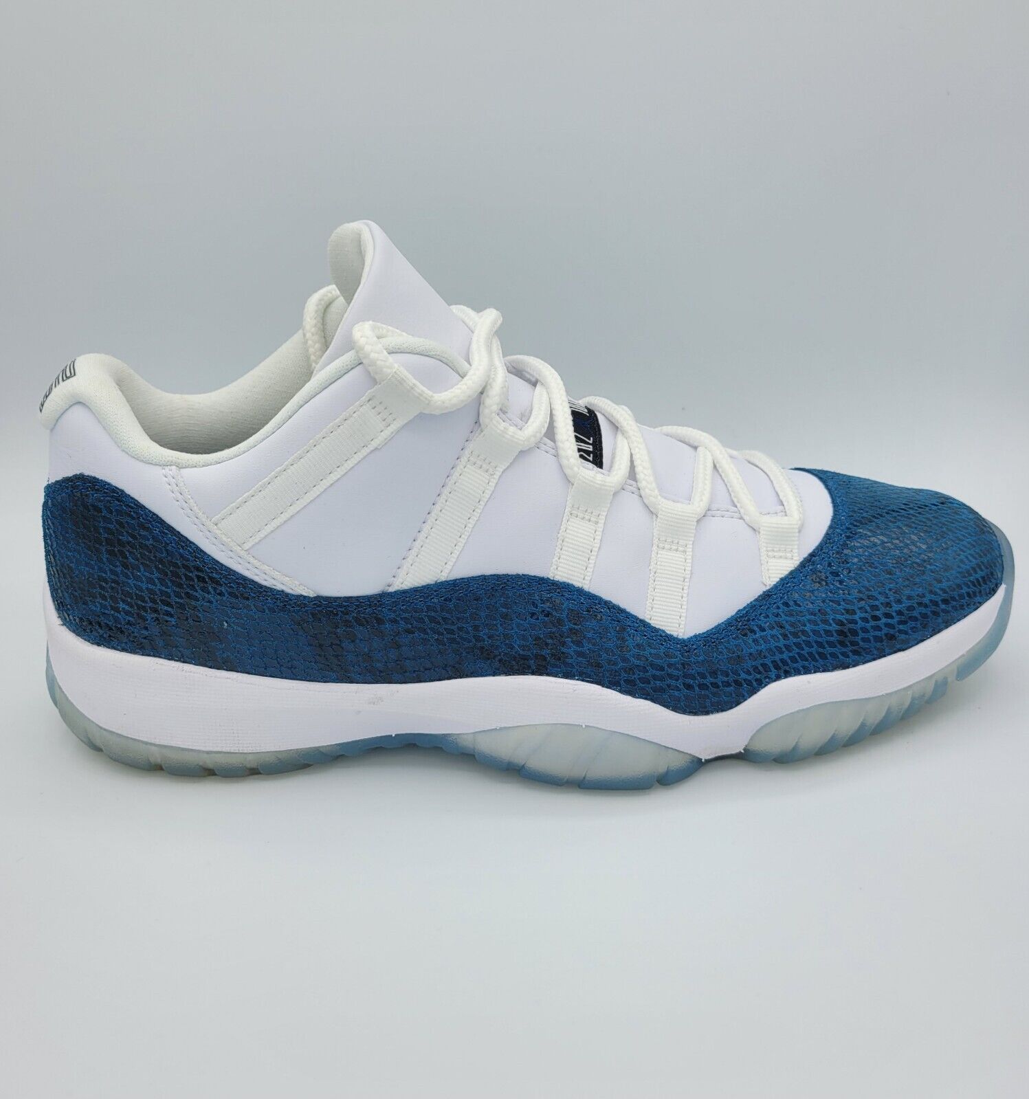 jordan 11 blue snake skin