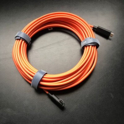 Fiber Optic Type-C Data Cable Link VR Elbow Cable Branch Pico/Vive FIBBR 10m