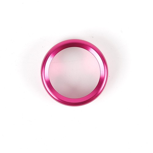Aluminum Center Navigation Switch Knob Trim Ring Pink for Dodge Challenger 09-14 - Picture 7 of 7