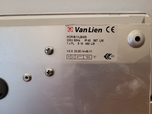 Vanlien HOR/B/1/LB400 LED-Sicherheits- und Rettungszeichenleuchte - Bild 5 von 7