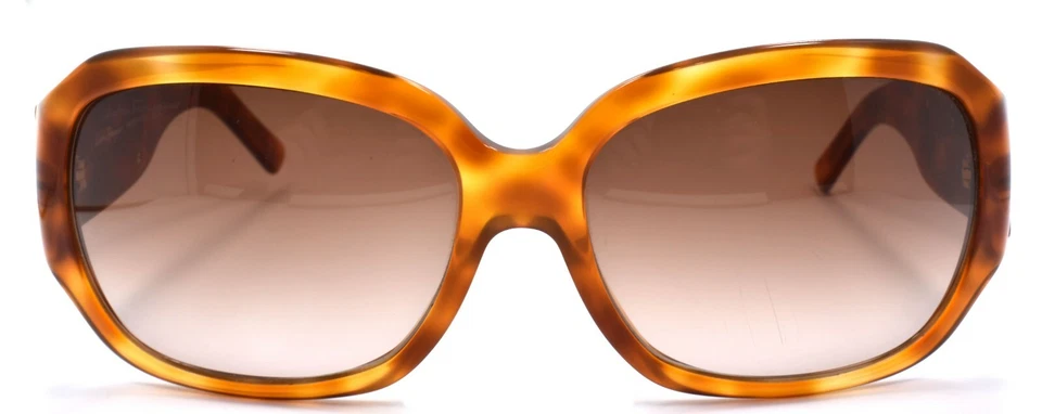 Salvatore Ferragamo 2169-B 144/13 Gancini Women's Sunglasses Gold Demi Amber - Image 2 of 4