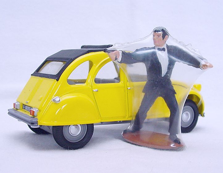 Corgi Toys 1:36 JAMES BOND 007 COLLECTION CITROEN 2CV + Roger