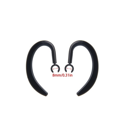 Anti-slip Rubber Ear Hooks Earhook Holder 1 Pair for Wireless Earphone Headset - Picture 9 of 9