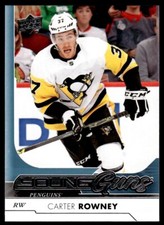 2017-18 Upper Deck Young Guns Carter Rowney Rookie Pittsburgh Penguins #243 R94