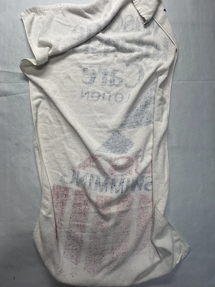 90-е США плавание пляж полотенце 30 «x 50» вазелин интенсивной терапии лосьон Олимпийских игр - Изображение 3 из 4