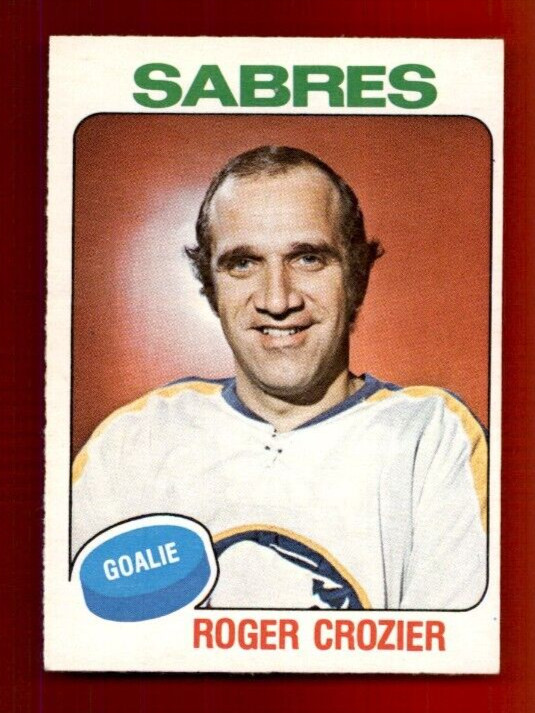 1975-76 O-Pee-Chee #350 Roger Crozier NMMT