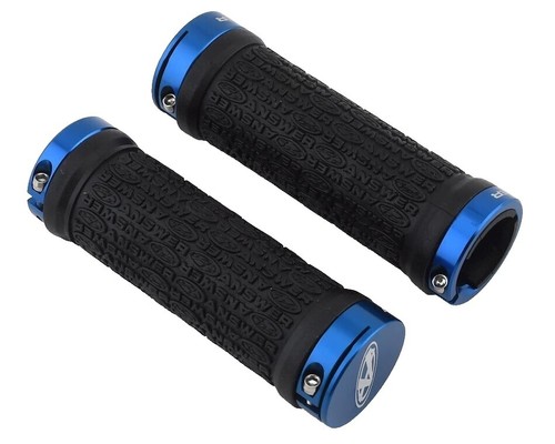 Boenoea Lock-On Mountain Bike Grips - 130mm Anti-Slip Shock Absorbing Handlebar Grips For MTB
