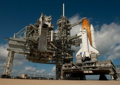 NASA Shuttle Endeavor Space Rocket Launch Photo Poster 8.5'' x 11''  reprint