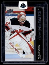 2022-23 Upper Deck Young Guns 2021-22 Update Akira Schmid New Jersey Devils #716
